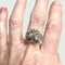 Bague Bague rétro Or blanc Diamants 58 Facettes Q891A