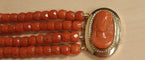 Bracelet Bracelet Or jaune Corail Camée 58 Facettes C 1680