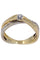 Bague 57 BAGUE ENTRELACÉE DIAMANTS 58 Facettes 071311
