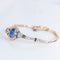 Bracelet Beau bracelet époque 1900, diamants et saphirs 58 Facettes