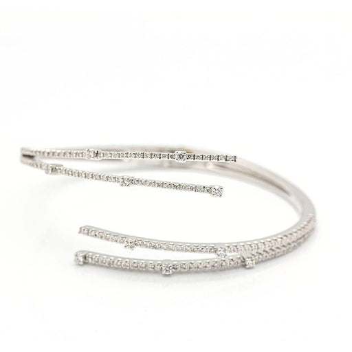 Bracelet Bracelet Or blanc Diamants 58 Facettes D359739LF