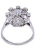 Bague BAGUE FLEUR DIAMANTS ANNÉES 50' 58 Facettes 079991