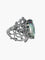 Bague Bague Pierre synthétique Or Blanc et Diamants 58 Facettes