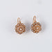 Pair of old earrings, set with pearls 58 Facettes