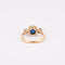 Bague 53 Bague Trilogie Saphir Diamants 58 Facettes