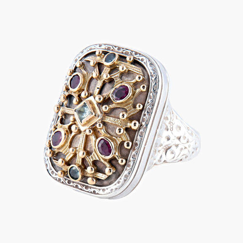 Bague 67 GEROCHRISTO Bague d’homme rectangulaire 58 Facettes