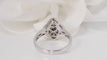 Bague Bague losange en or blanc pavée de diamants 58 Facettes 21839
