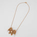 Necklace Bow necklace in yellow gold, pearls & diamonds 58 Facettes