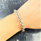 Bracelet Bracelet Maillons Articulés Or gris 58 Facettes 20400000647