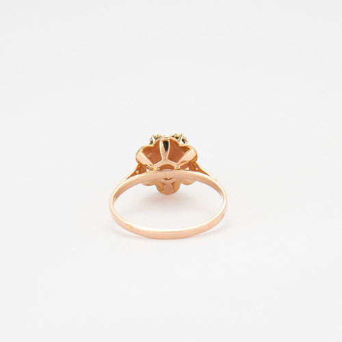 Bague 54 Bague fleur diamants 58 Facettes