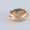 Bague 50 CARTIER - bague trinity 3 ors, diamants 58 Facettes