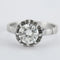 Bague 53 Bague Solitaire Platine Diamant 1.45ct 58 Facettes ADA02