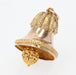 Pendentif Breloque cloche or rose 58 Facettes CVP30