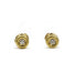 Yellow Earrings / 750 Gold Diamond Stud Earrings 58 Facettes 220363R