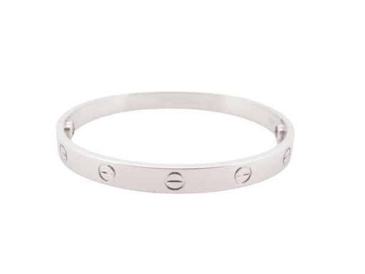 Bracelet Bracelet CARTIER Love 17 cm en or gris 18k 58 Facettes 252503