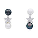 Earrings Chanel earrings, "Comète", white gold, diamonds, pearls. 58 Facettes 32771