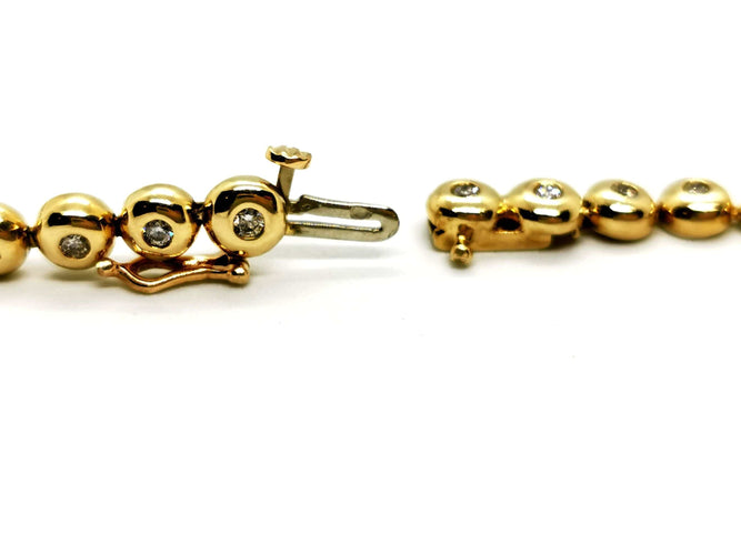 Collier Collier Or jaune Diamant 58 Facettes 1157624CN