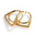 FRED earrings - Success model earrings Yellow gold 58 Facettes 1