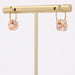 Small yellow gold and pink pearl hoop earrings 58 Facettes 16-306