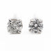 Boucles d'oreilles Boucles d'oreilles Puces Or blanc Diamant 58 Facettes 2218364CN