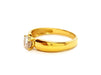 Bague 55 Bague Solitaire Or jaune Diamant 58 Facettes 06362CD