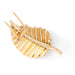 Brooch MAUBOUSSIN leaf brooch in yellow gold. 58 Facettes
