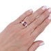 Ring 53 Ring in two golds, rubies and diamonds. 58 Facettes 32369