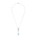 Art Deco Platinum Aquamarine Necklace Pendant 58 Facettes 1