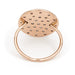 Ring 50 Ginette NY Large Galaxy Ring Rose gold Diamond 58 Facettes 2246423CN
