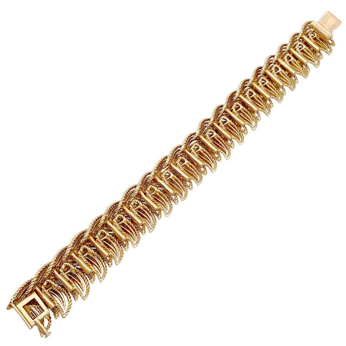 Bracelet Bracelet Boucheron Vintage or jaune. 58 Facettes 32952