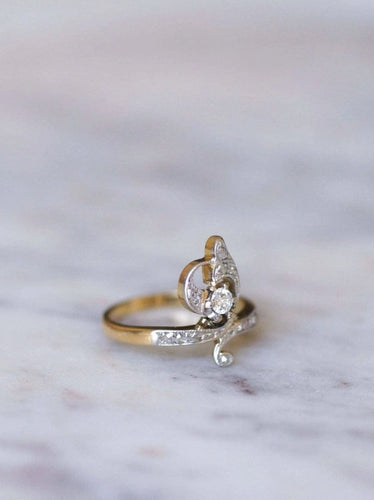 Bague Duchesse Belle Epoque diamants 58 Facettes