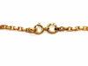 Necklace Cable link necklace Yellow gold 58 Facettes 1559885CN