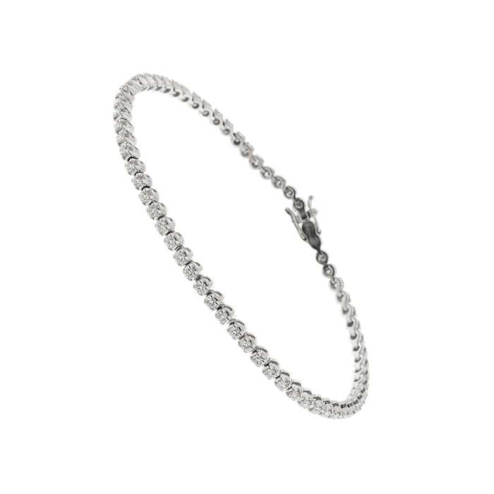 Bracelet Bracelet tennis diamants 1,92 ct 58 Facettes 24738