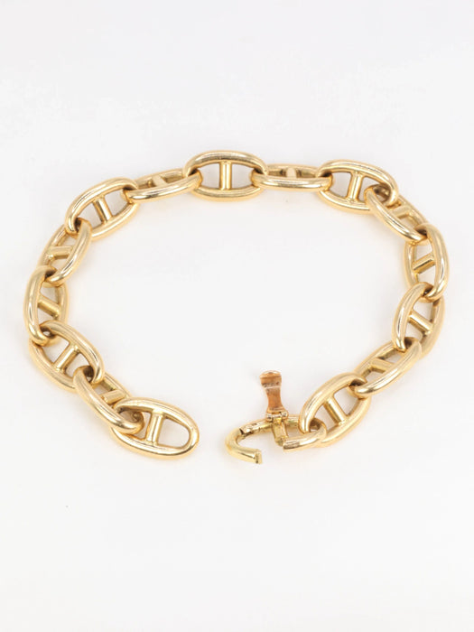 Bracelet Bracelet vintage maille chaîne d’ancre Or jaune 58 Facettes 770