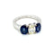 Bague 55 Bague Saphir Diamant 58 Facettes