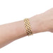Bracelet Cartier bracelet, “Maillon Panthère”, yellow gold and diamonds. 58 Facettes 32830