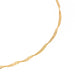Necklace Twisted mesh necklace Yellow gold 58 Facettes 1660462CN