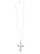 Collier COLLIER PENDENTIF CROIX OR & DIAMANTS 58 Facettes BO/220113 NSS