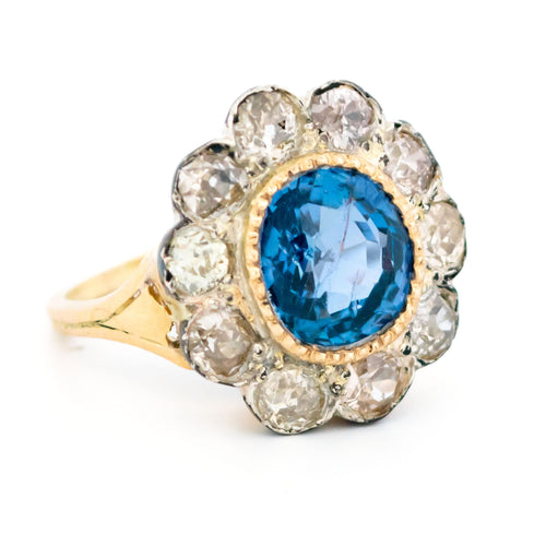 Bague 55.5 Bague saphir et diamant 58 Facettes 816CAA3FC0754FCB891163EC4046745A