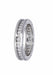 Ring 52 BULGARI B.ZERO 1 1 row ring in 750/1000 White Gold 58 Facettes 62420-58448
