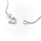 Collier Collier Pendentif Or blanc Saphir 58 Facettes 1875617CN