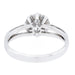 Ring 54 Solitaire Ring White Gold Diamond 58 Facettes 2264469CN