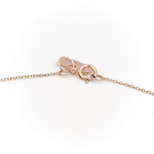 Collier Collier Coeur Vanrycke Or rose 58 Facettes 1831840CN