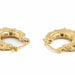 Earrings Creole earrings Yellow gold 58 Facettes 2218824CN