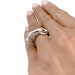 Ring 50 Hermès ring, “Galop”, silver. 58 Facettes 31617