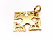 Pendentif Pendentif Croix Or jaune 58 Facettes 1212055CN