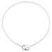 Collier DINH VAN - Collier Ombre de Lune Or blanc Diamants 58 Facettes 33700008
