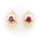 Boucles d'oreilles Boucles d'oreilles Or jaune Rubis 58 Facettes 1969307CN