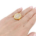 Ring 52 Cartier ring, “Baignoire”, yellow gold, diamonds. 58 Facettes 33058