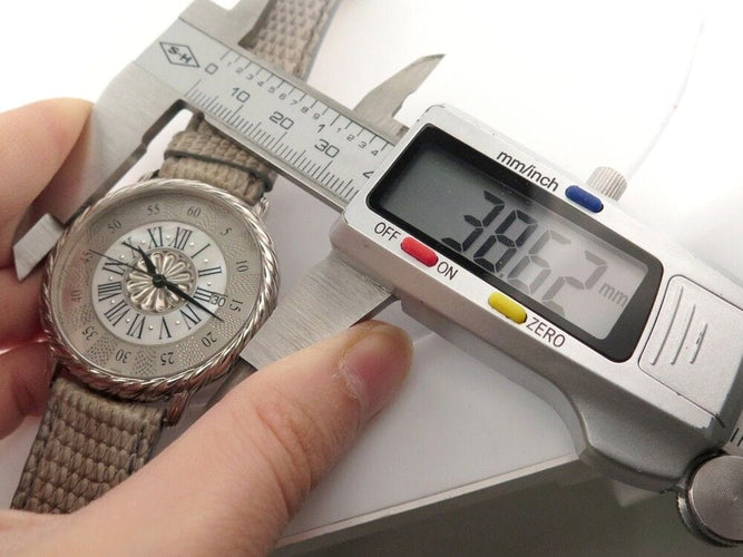 Montre vintage montre BUCCELLATI audacheron or blanc 18k 38 mm automatique 58 Facettes 255851